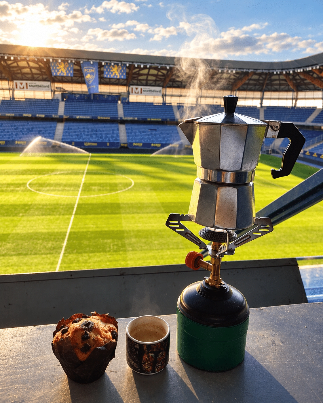 FCSM : AZ Publicité habille le stade en grand format